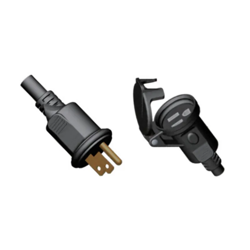UL Recensentur NEMA 5-15P ad C13 Power Funiculus 15A 6FT