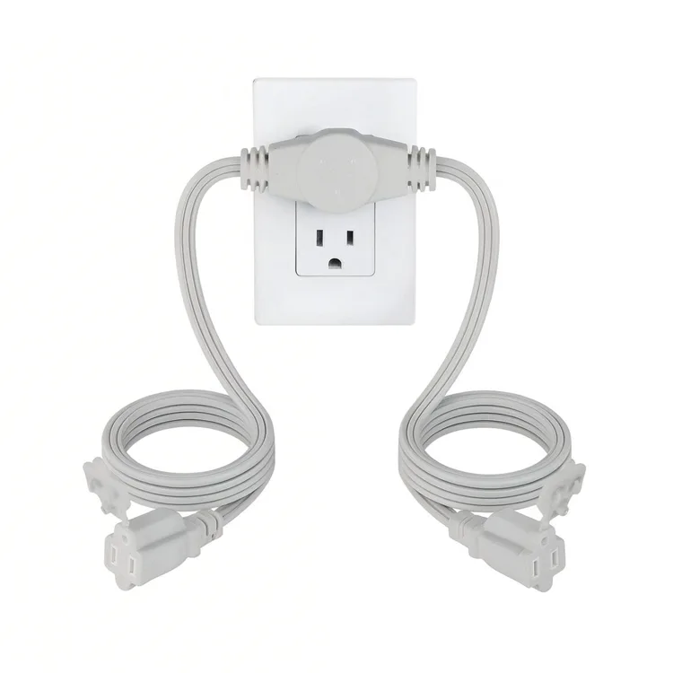 UL Standard Twin Outlet Extensio Funiculi